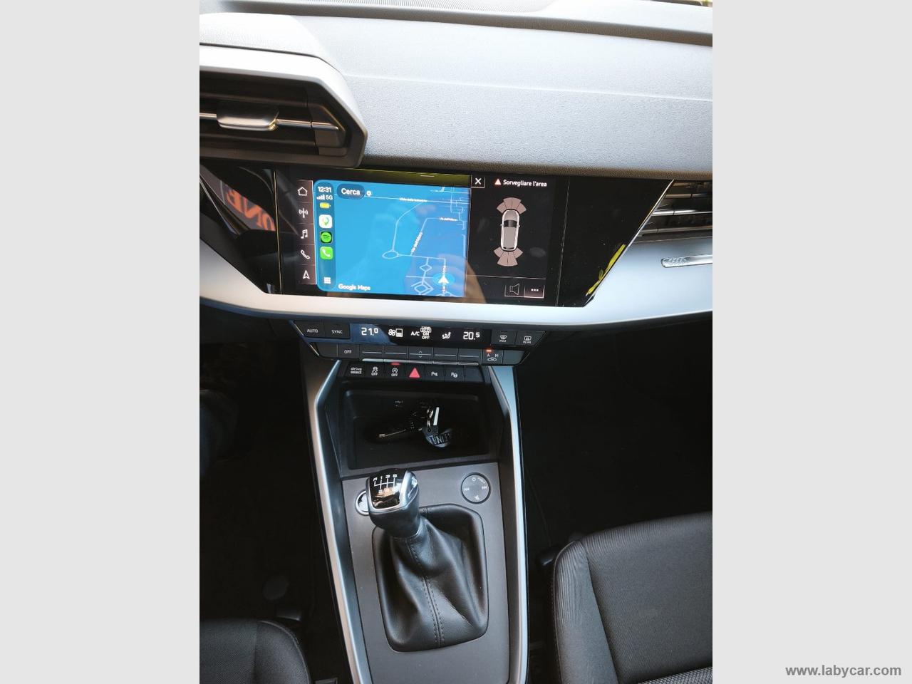 AUDI A3 SPB 30 TFSI S line edition UNIPRO*ITA*2021