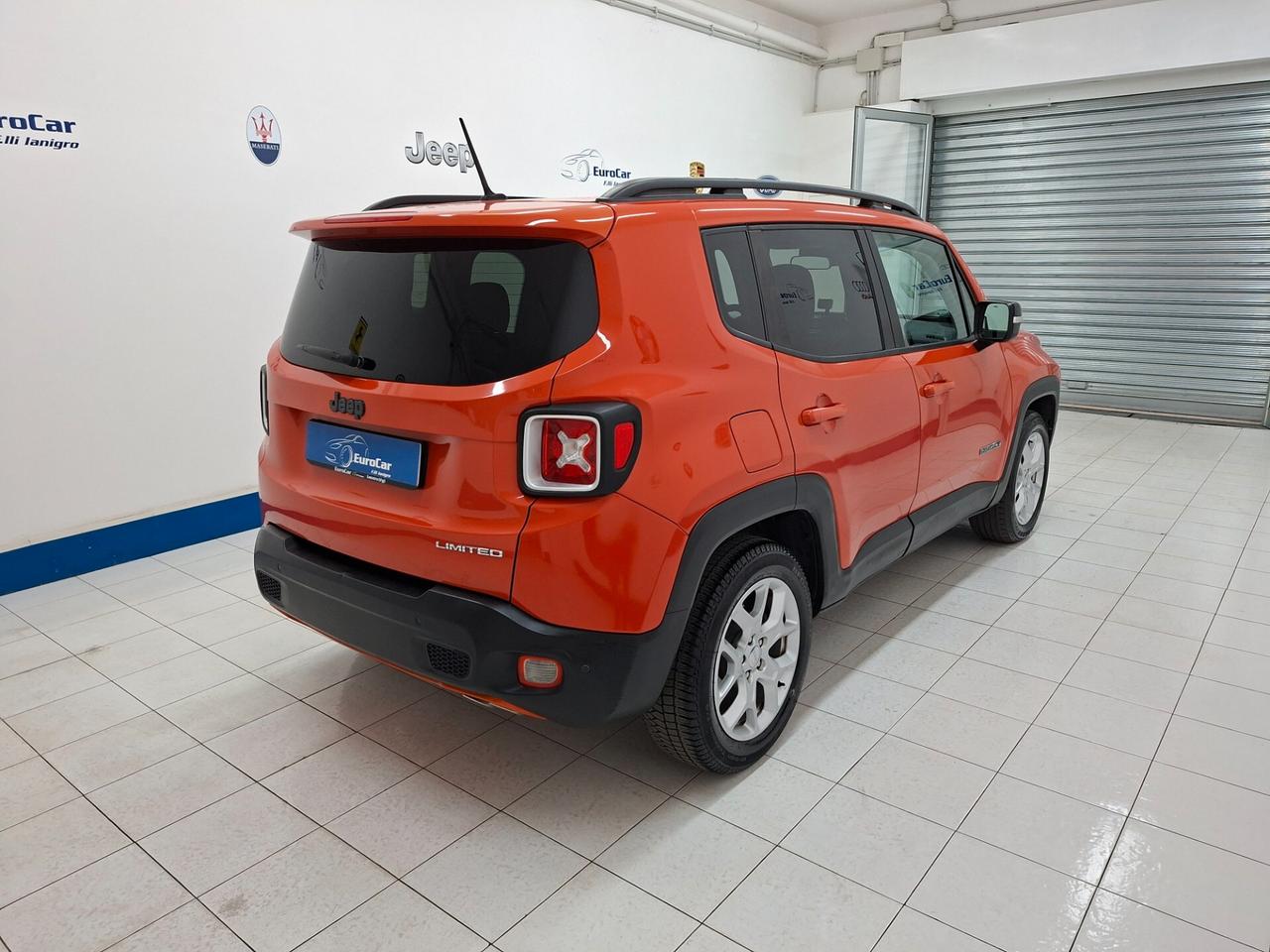 Jeep Renegade 1.6 Mjt 120cv Limited Omaha Orange