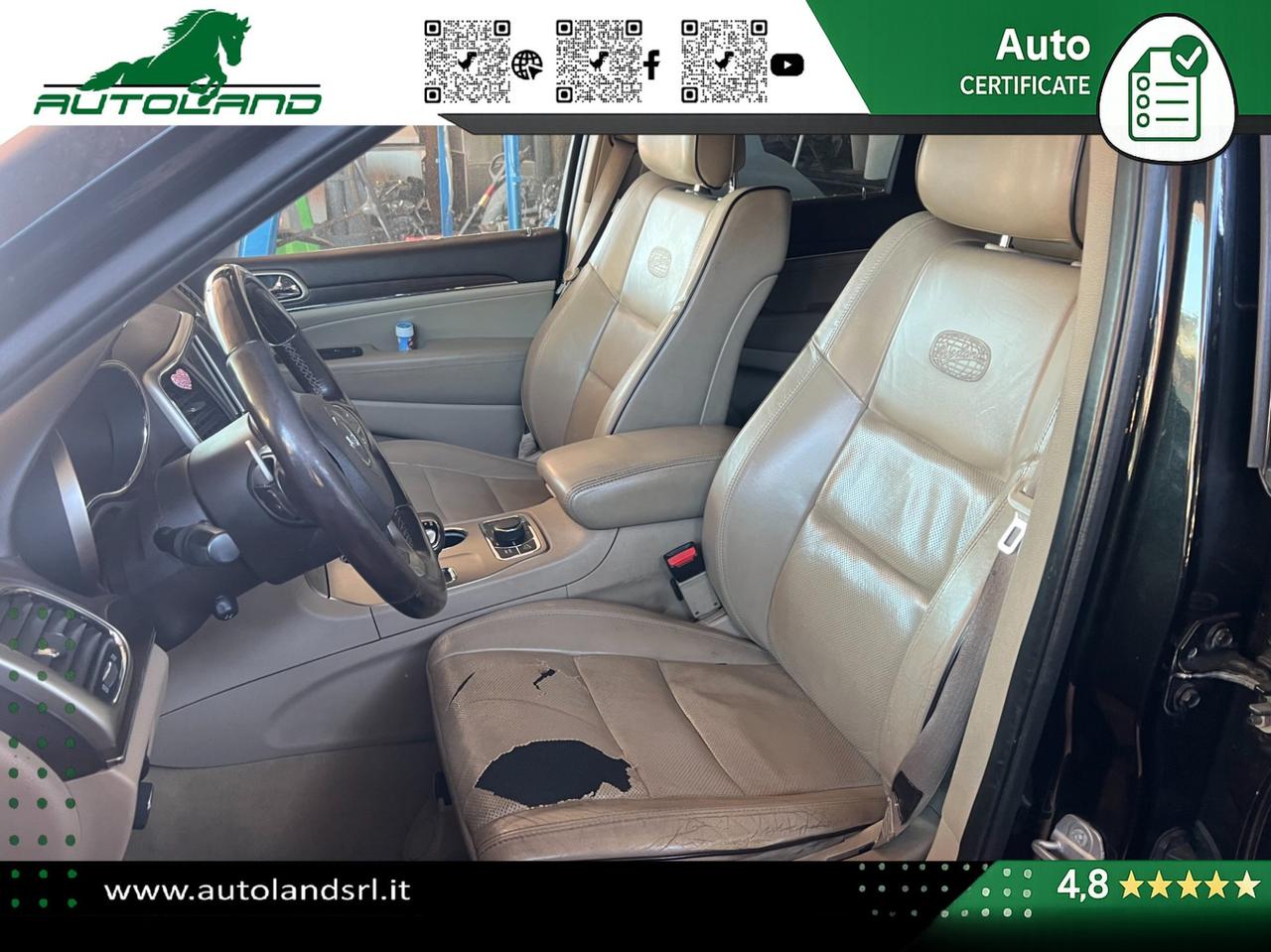 Jeep Grand Cherokee 3.0 crd V6 Overland 250cv auto