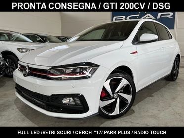 VOLKSWAGEN Polo 2.0 TSI DSG GTI BMT/FULL LED/CERCHI"17/VETRI SCURI