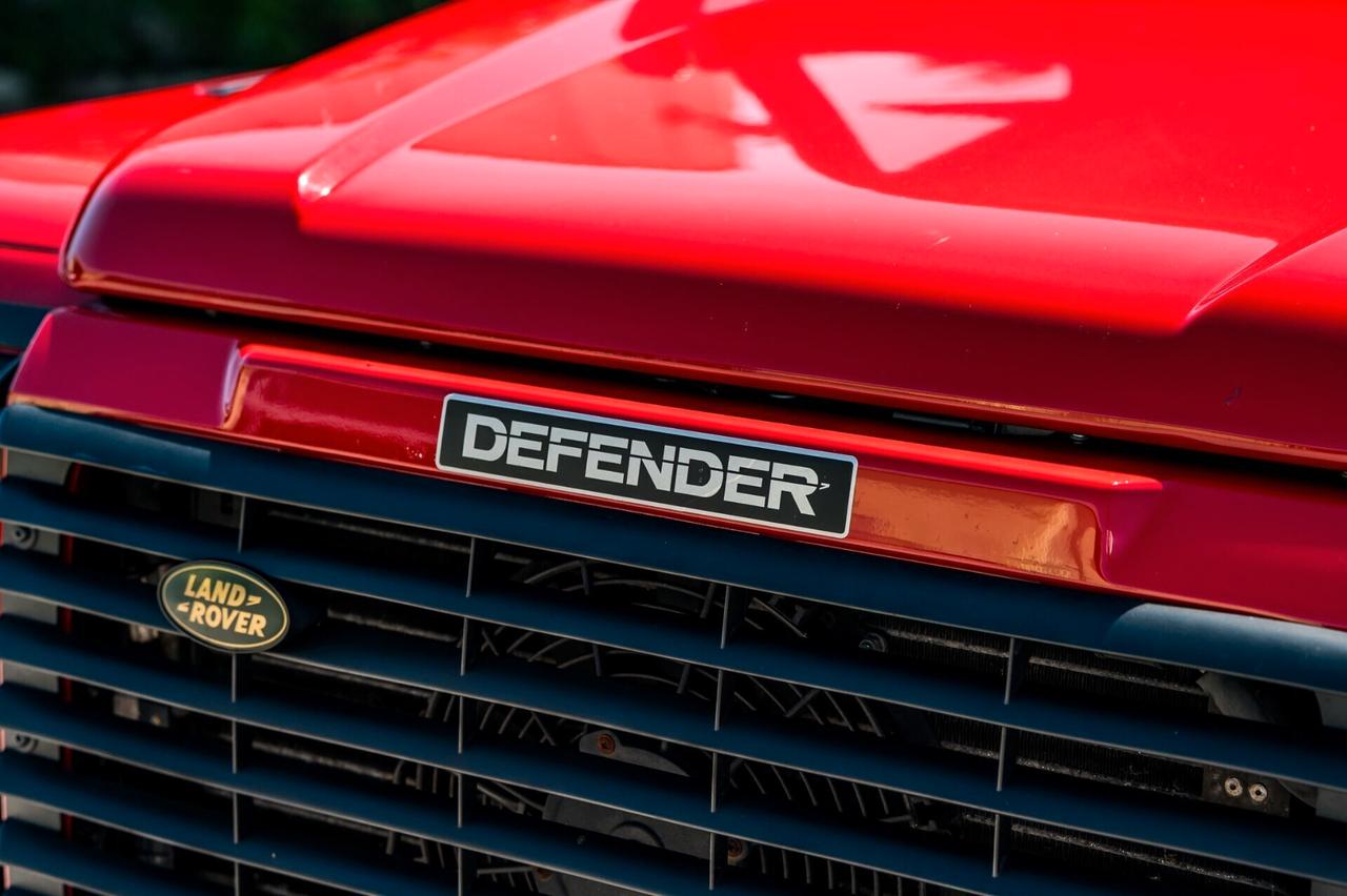 Land Rover Defender 90 Soft Top TD5 Aria condizionata + Kit pala neve Full