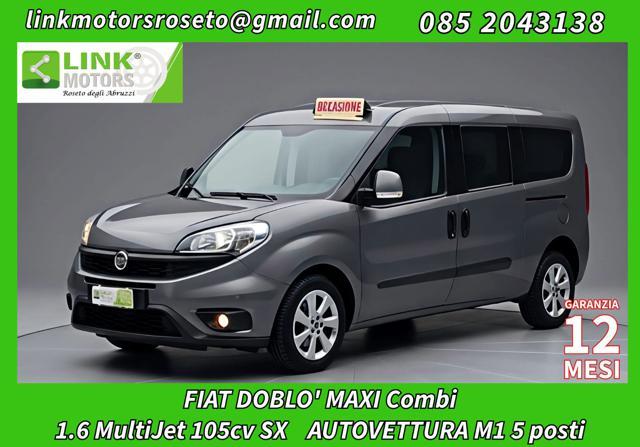 FIAT Doblo 1.6 MJT 105CV PL Combi Maxi M1 5posti SX