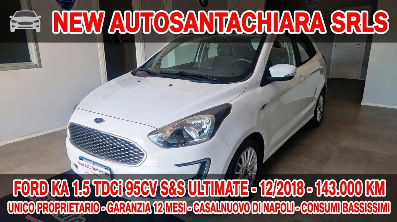 Ford Ka 1.5 TDCi 95 CV Start&Stop Ultimate
