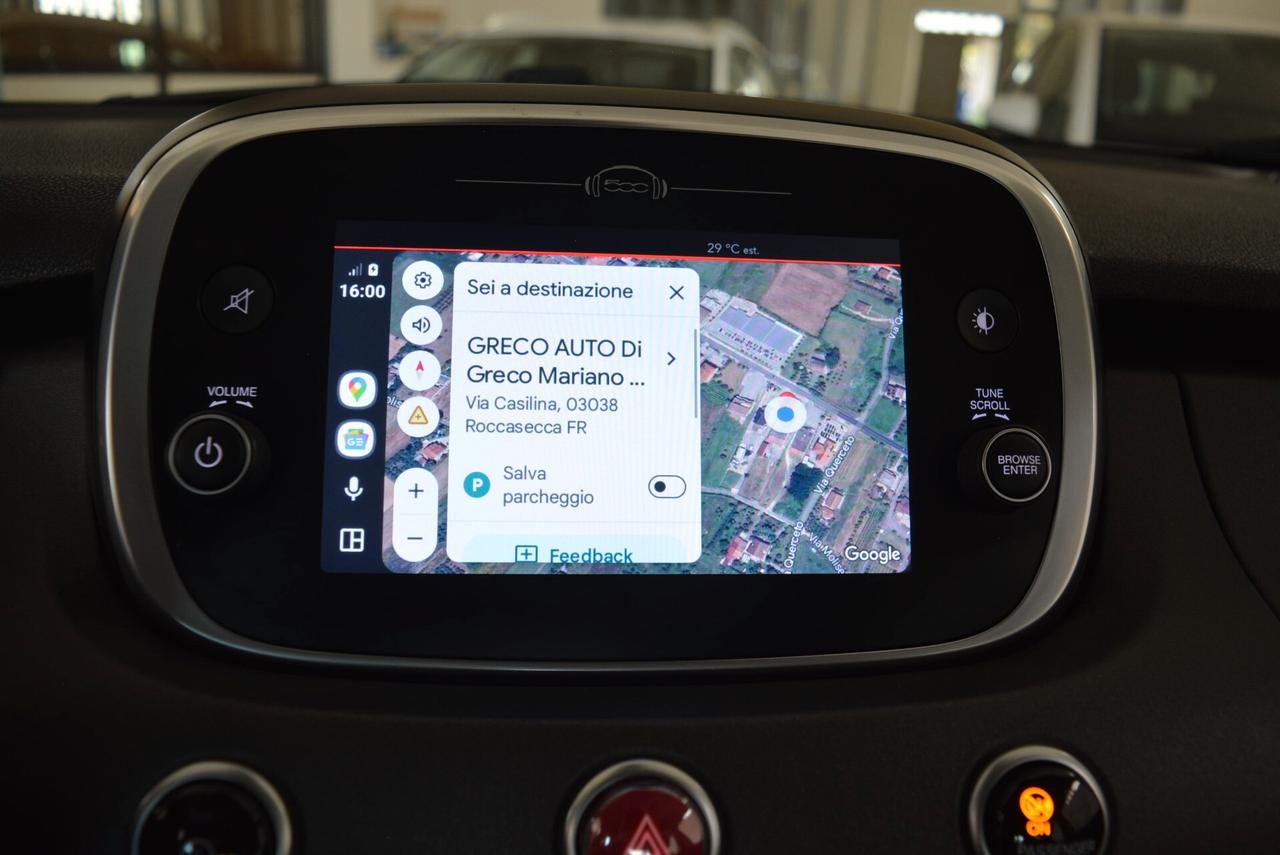 Fiat 500X 1.6 MultiJet 130 CV Cross telecamera