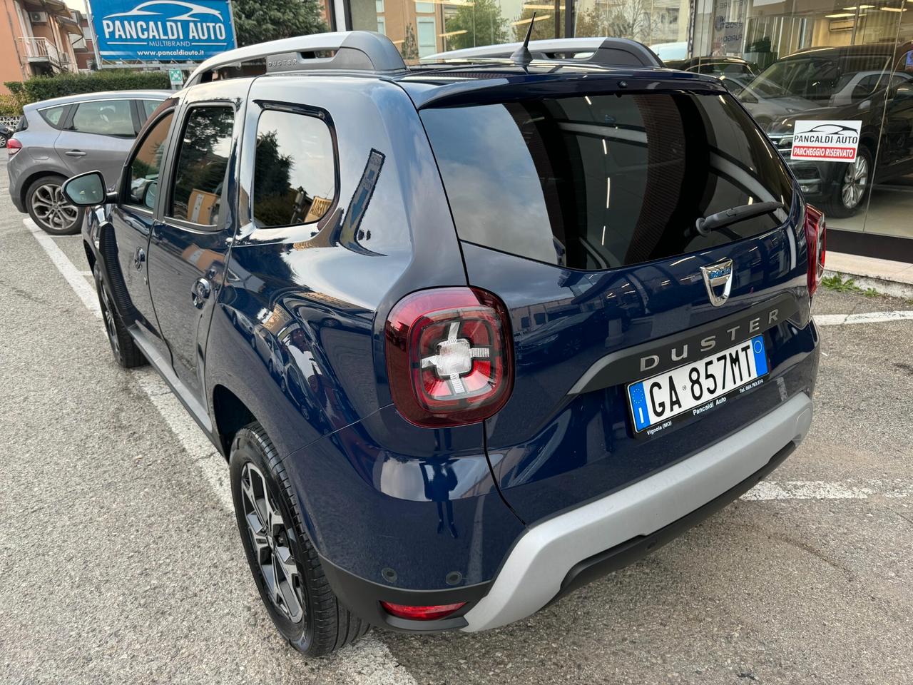 Dacia Duster 1.0 TCe 100 CV ECO-G 4x2 Prestige,UNICO PROP.,NAVY,17,VETRI SCURI,