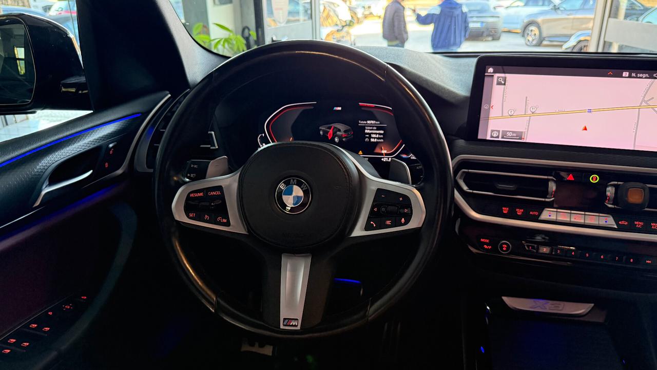 BMW X3 2.0 D M SPORT TETTO APRIBILE