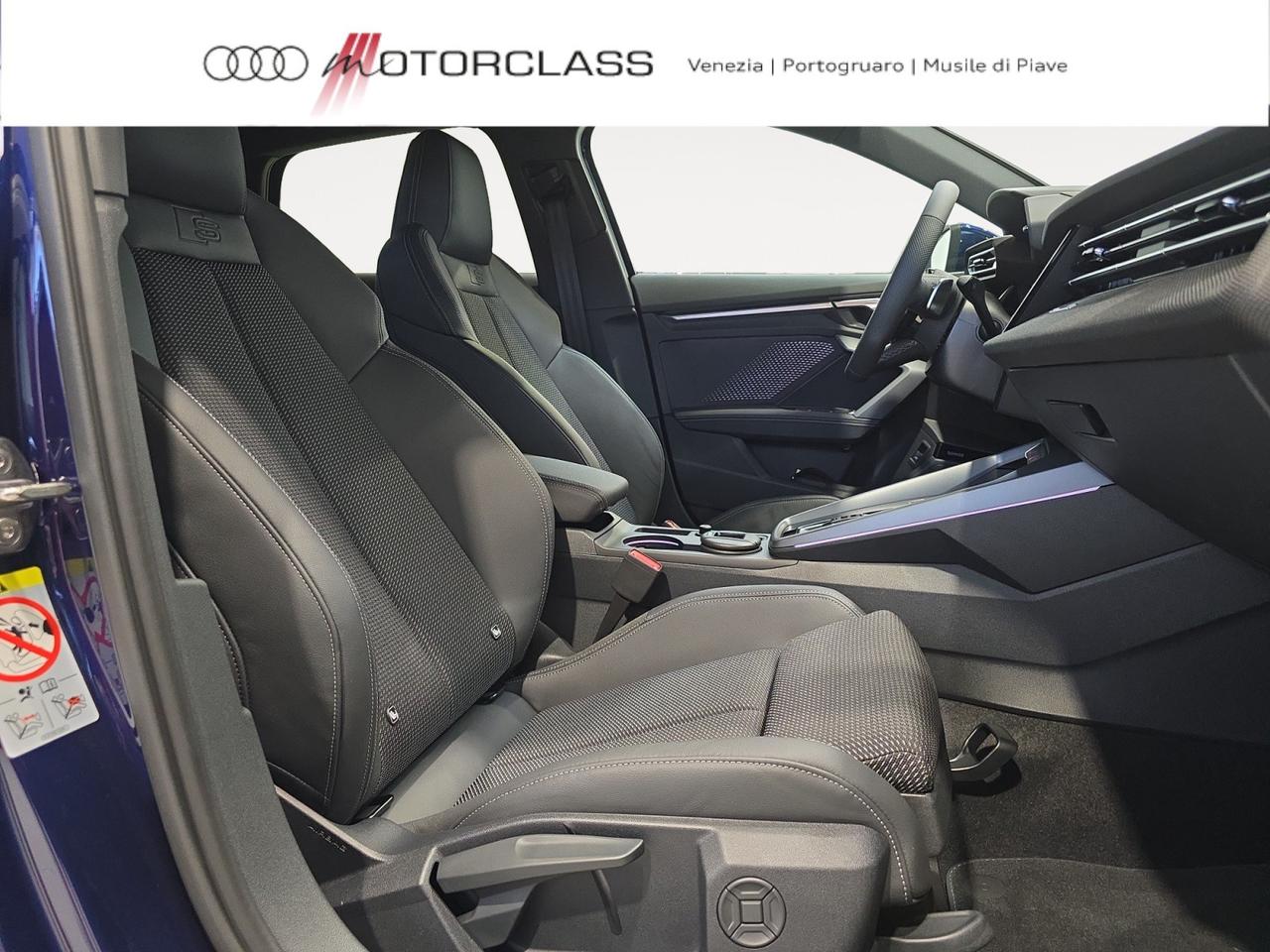 Audi A3 sportback 1.5 tfsi mhev 48v 150cv s line edition