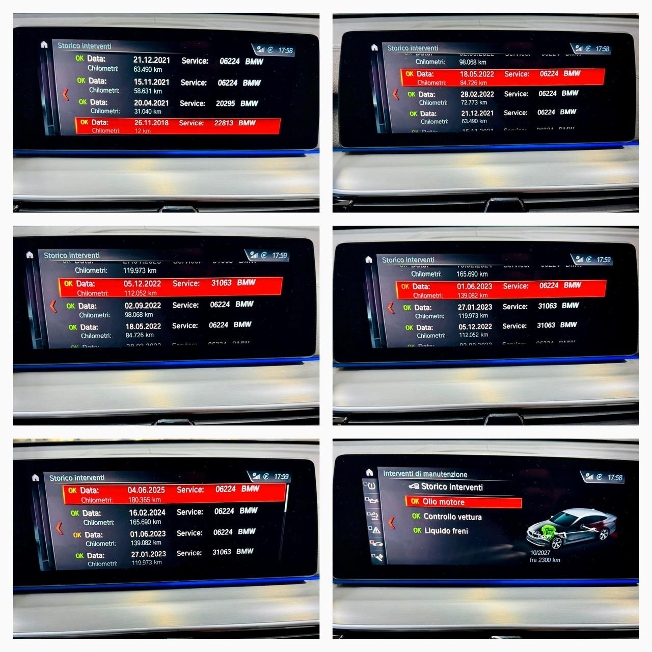BMW 630d GT TETTO / LED / CARPLAY / R.CAM 249CV Luxury
