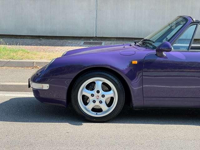 Porsche 993 911 cabriolet carrera 2 amarant violet molto rara