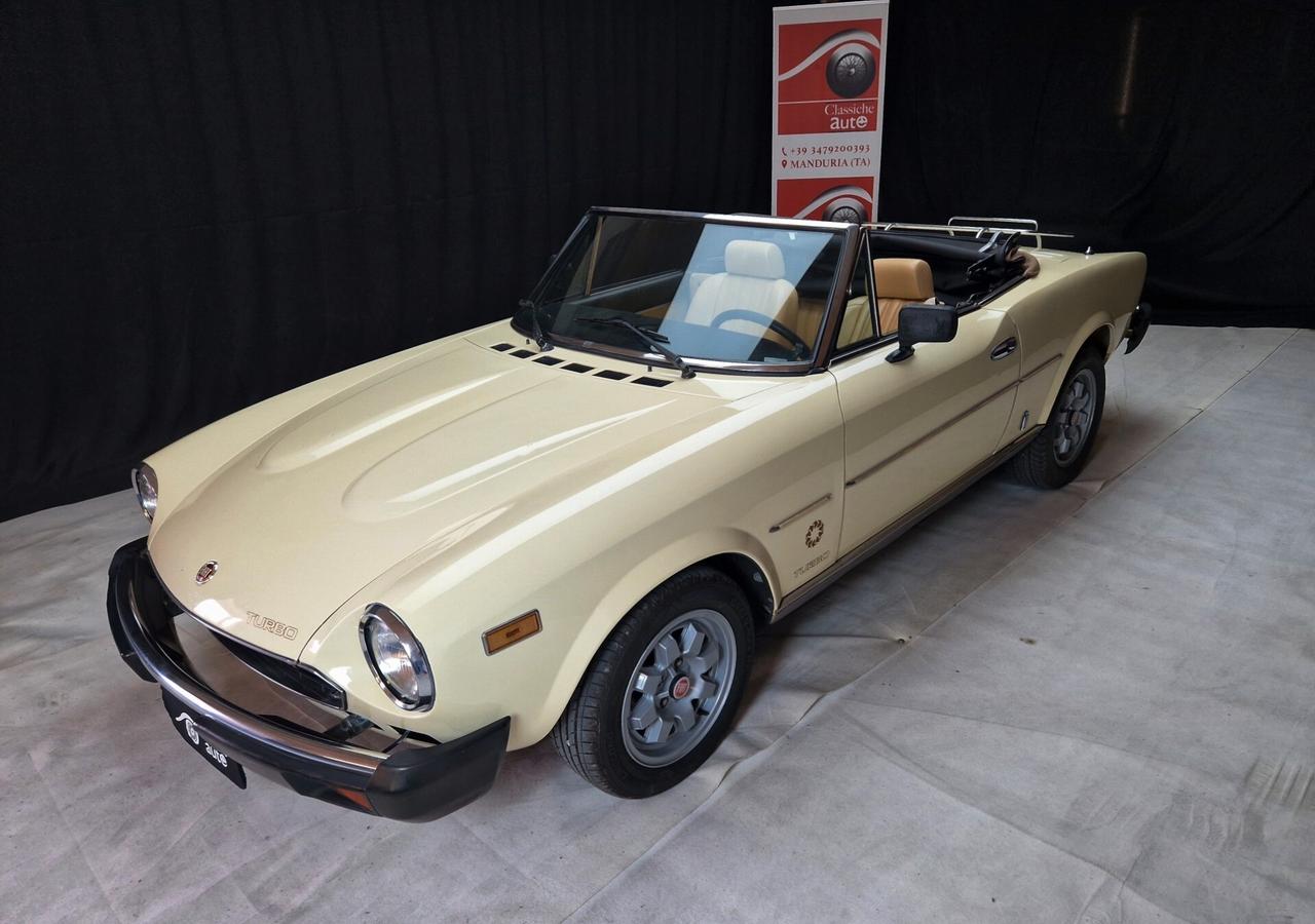 Fiat 124 Spider Turbo 2.0 cc certif. ASI CRS