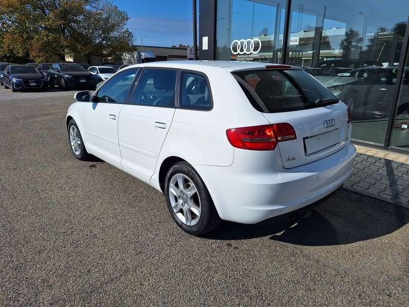 Audi A3 A3 Sportback 1.6 tdi Attraction 90cv