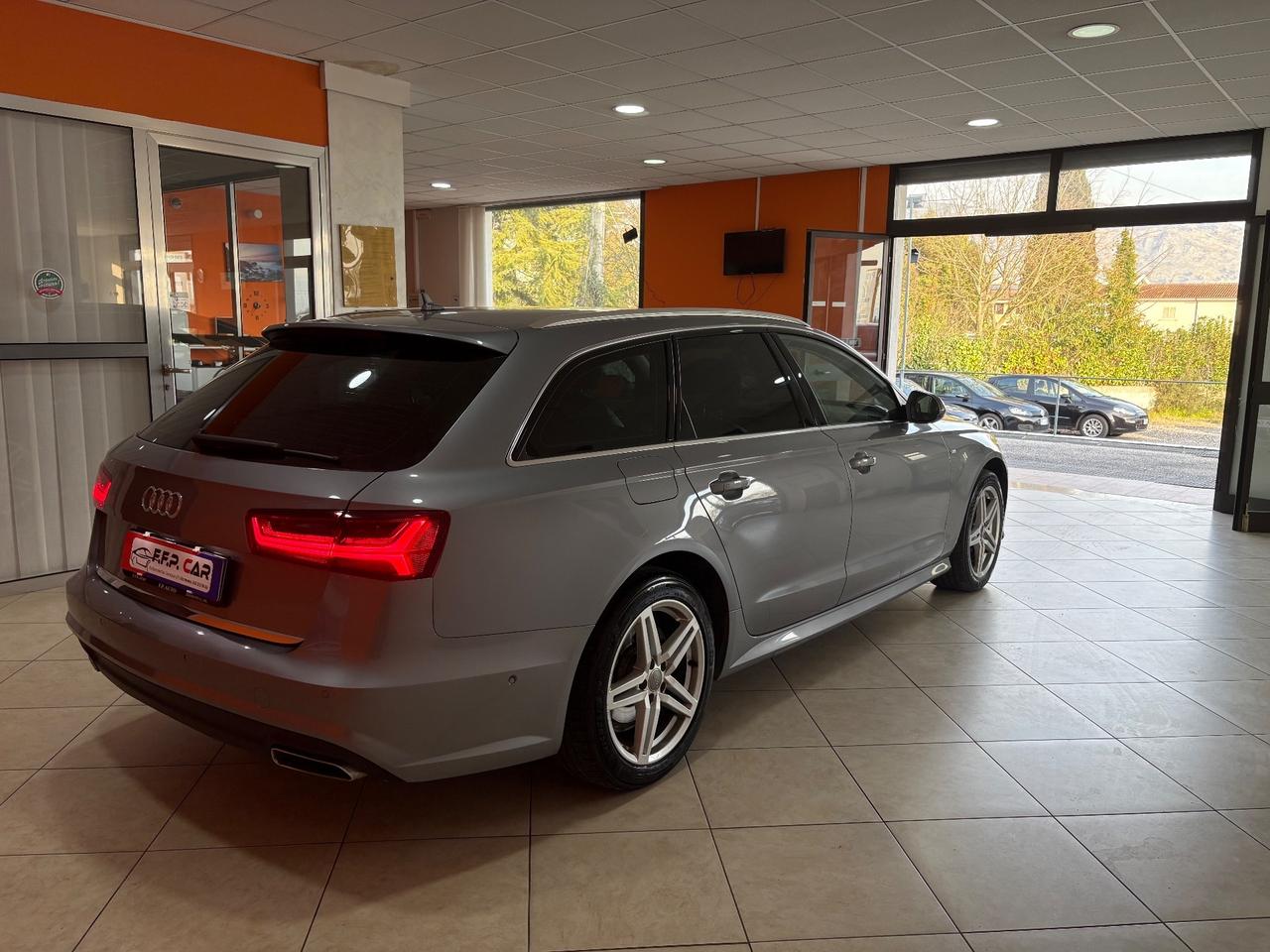 Audi A6 Avant 2.0 TDI 190 CV s-line matrix- navi-pelle gancio traino permute e finanziamenti