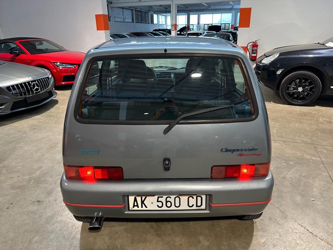 Fiat Cinquecento Sporting - ASI TARGA ORIGINALE