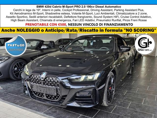 BMW Serie 4 Mhev 48v C.19" M-Sport PRO Cam Navi PDC Msport