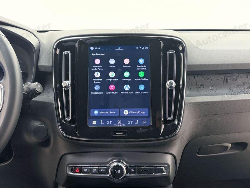Volvo XC40 XC40 RECHARGE PURE ELETRIC SINGLE MOTOR FWD CORE N1 **AUTOCARRO SENZA GRIGLIA**