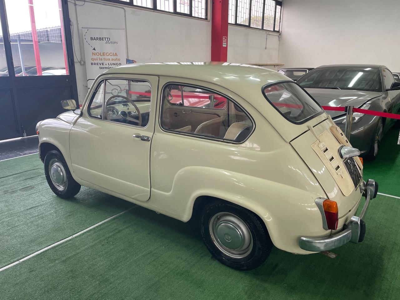 Fiat 600D Targa Originale PERMUTE RATE