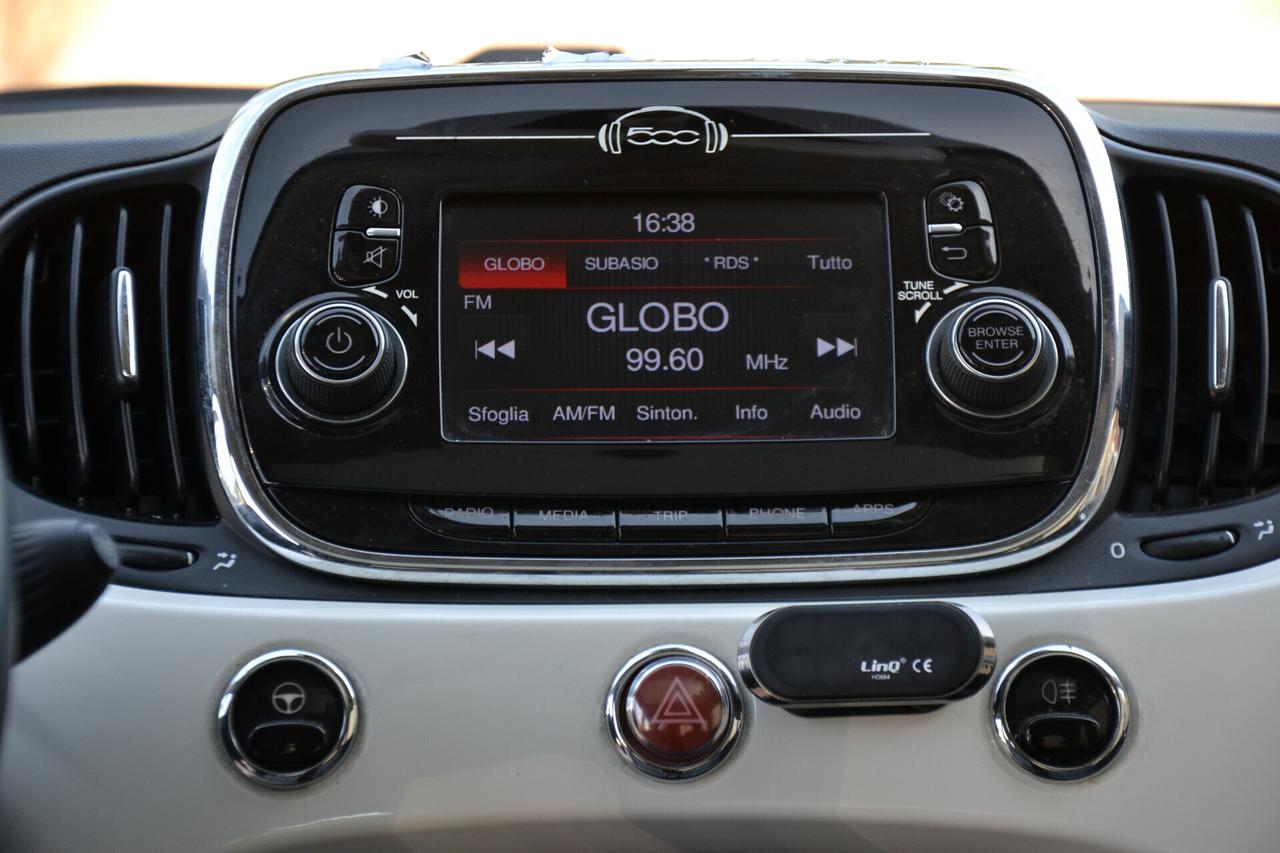 Fiat 500 1.2 LOUNGE 69CV **PREZZO REALE**OK NEOPATENTATI**