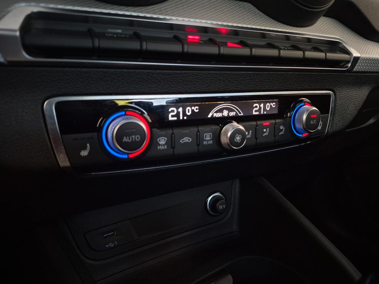 Audi Q2 35 1.5 TFSI ADVANCED S-TRONIC FARI MATRIX BLACK PACK RETROCAM. ACC AUTO UFFICIALE AUDI 1 PROPRIETARIO