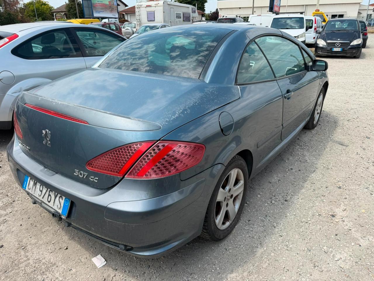 Peugeot 307 1.6 16v CC 80 kw GPL AUTO CON CAPPOTTA NON FUNZIONANTE