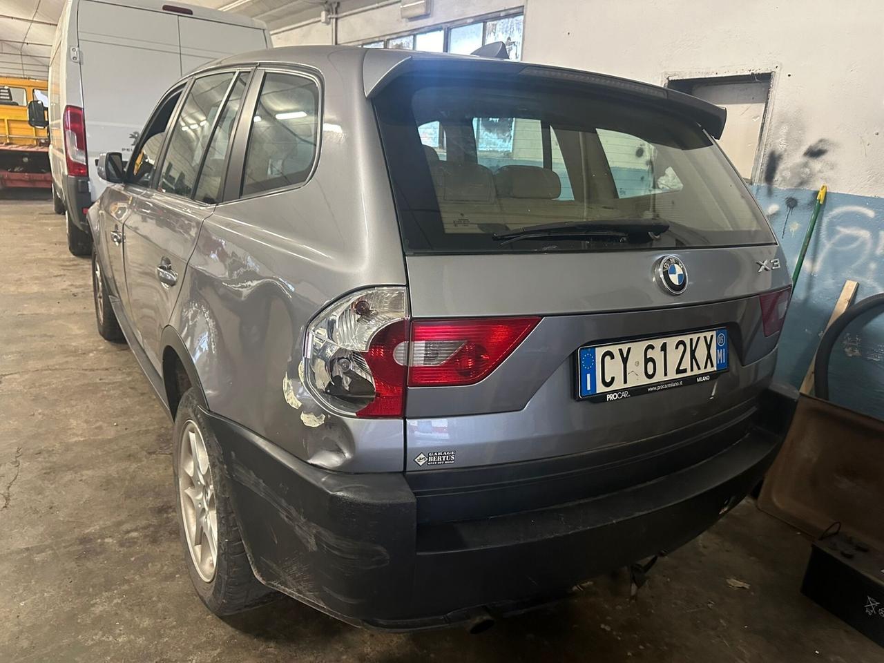 Bmw X3 2.0d cat con pelle