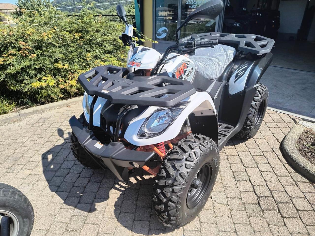 Quad kayo au 200 agricolo trattore targa gialla