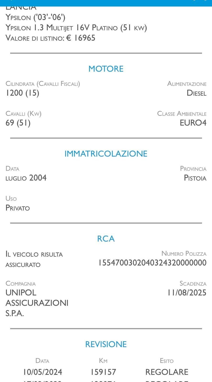 Lancia Ypsilon 1.3 Multijet 16V Platino