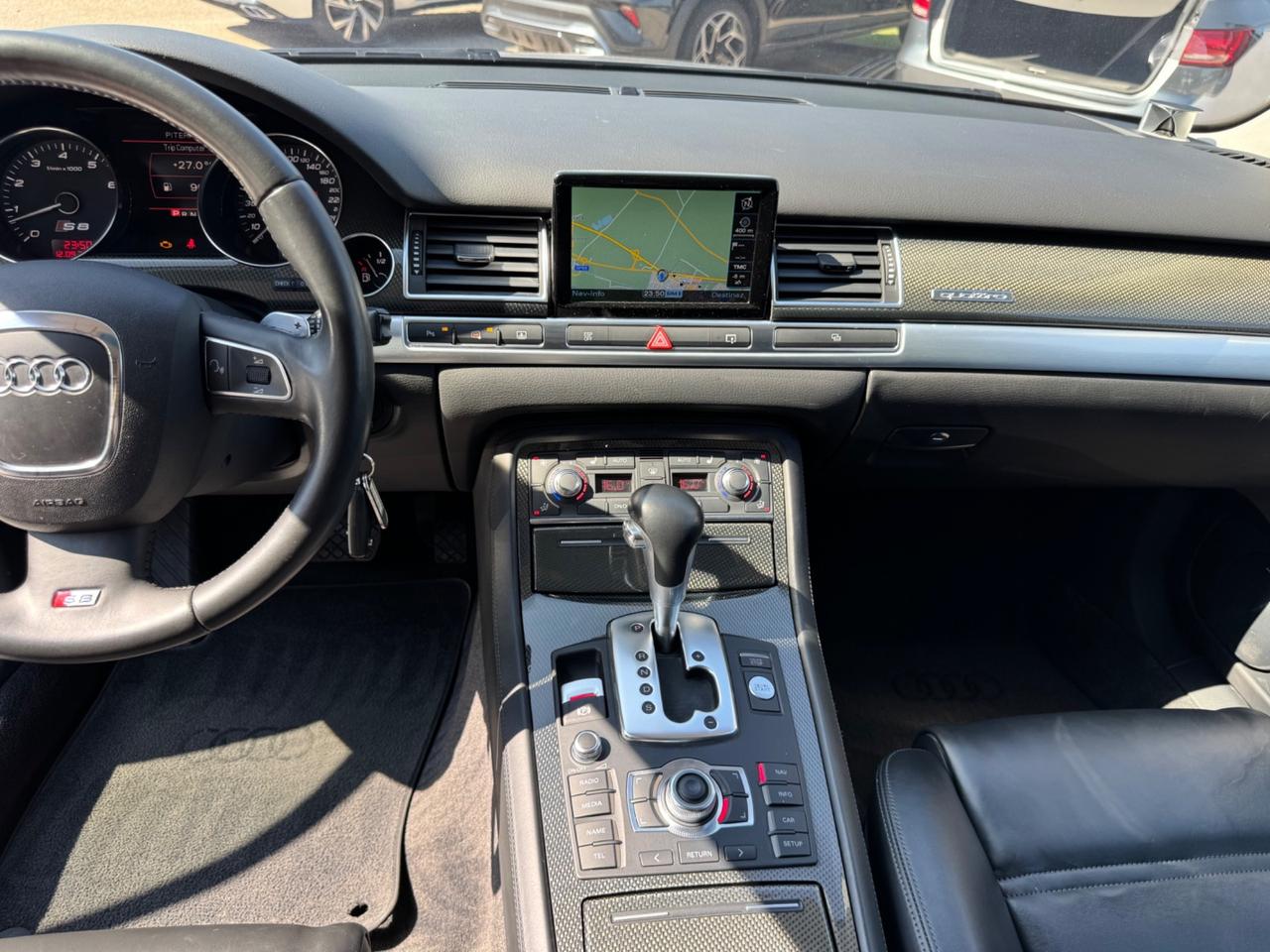 Audi S8 V10 450cv CARBO TETTO PELLE