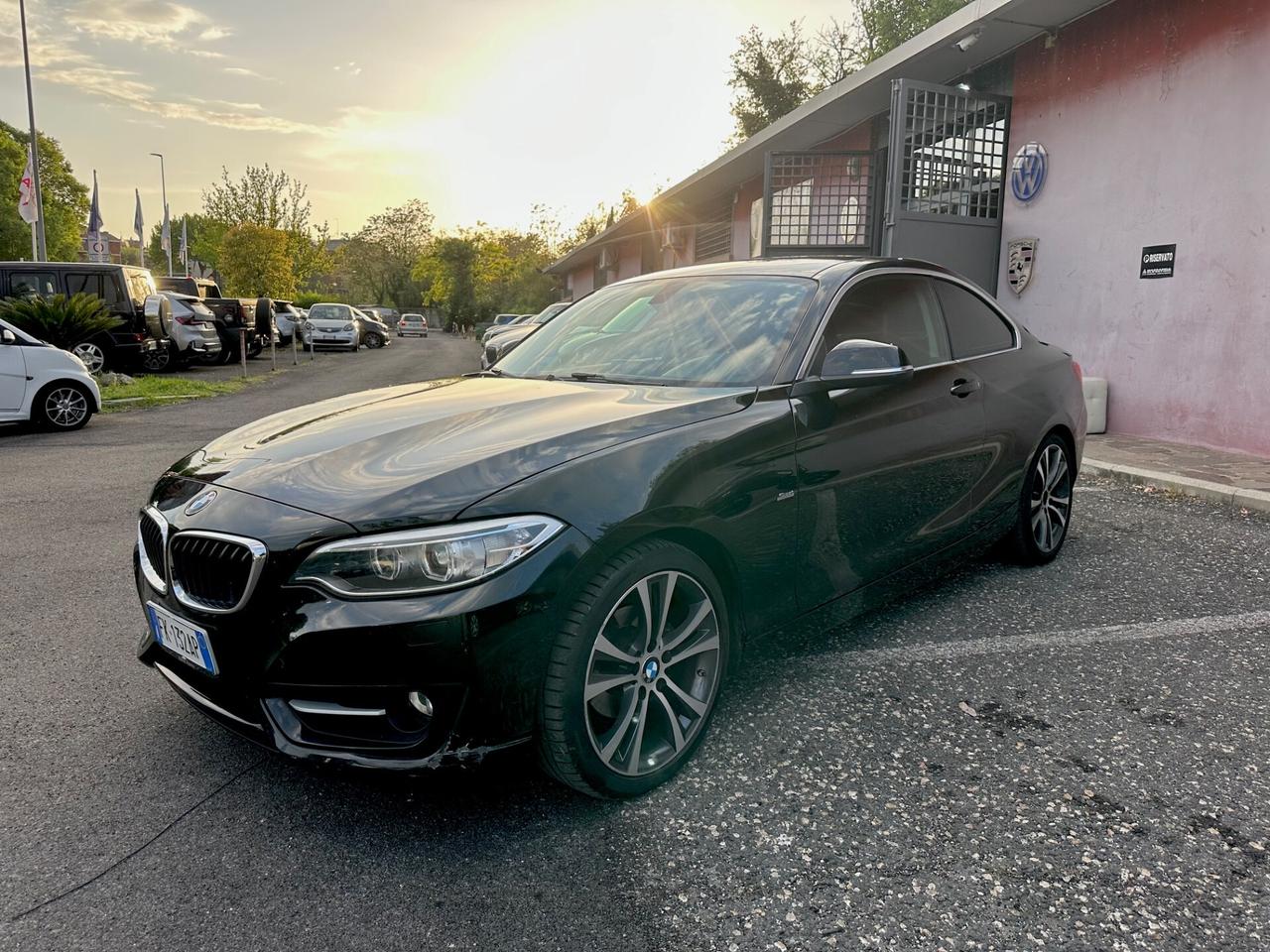 Bmw 218 218d Coupé Sport Edition Cartier Navi Permute Garantita