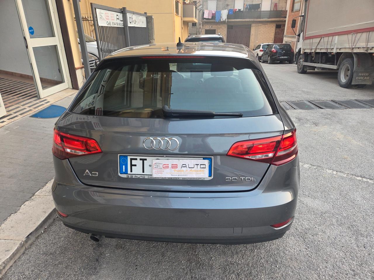 AUDI A3 ANNO 2019 1.6 TDI 115 CV SOLI KM 130000 CERTIF