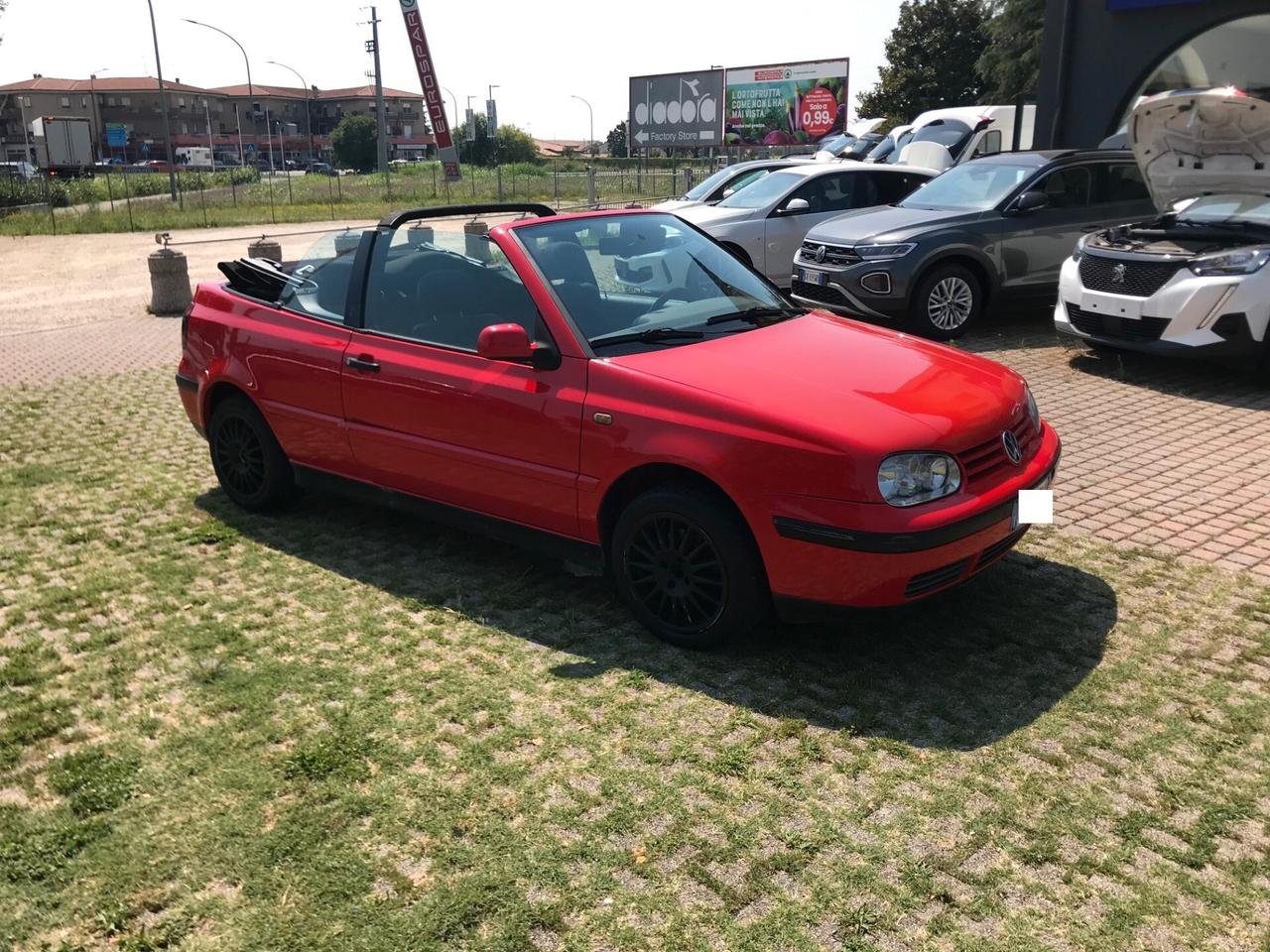 Volkswagen Golf Cabriolet Golf Cabriolet 1.8/75 CV METANO PER NEOPATENTATI DA AMATORE