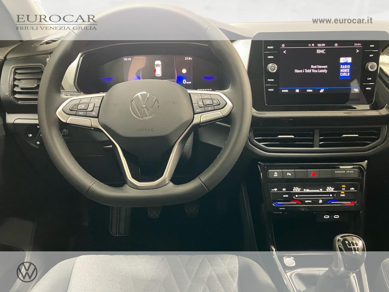 Volkswagen T-Cross 1.0 tsi life 95cv