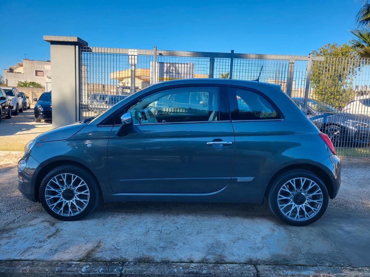 Fiat 500 1.2 Lounge+Tetto+Navy+Clima Automatico...