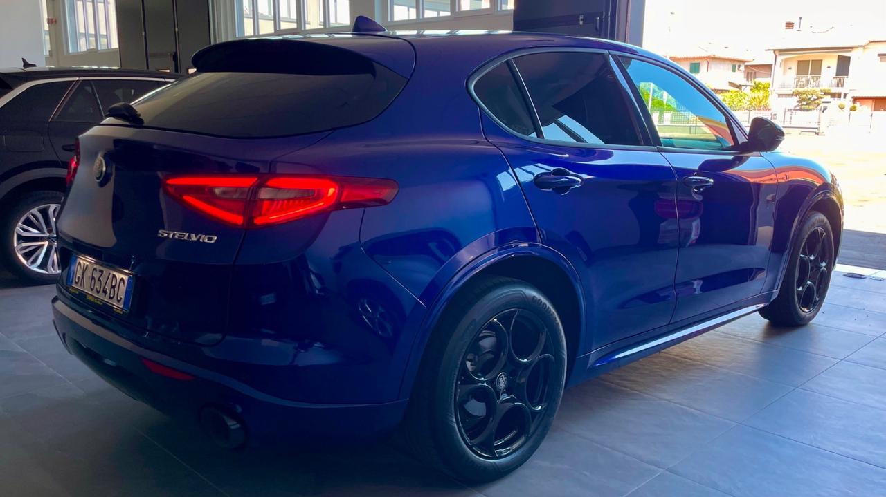 ALFA ROMEO STELVIO 2.2 Q4 TI TURBODIESEL 210CV - VOLANTE E SEDILI IN PELLE RISCALDABILI, MEMORIA