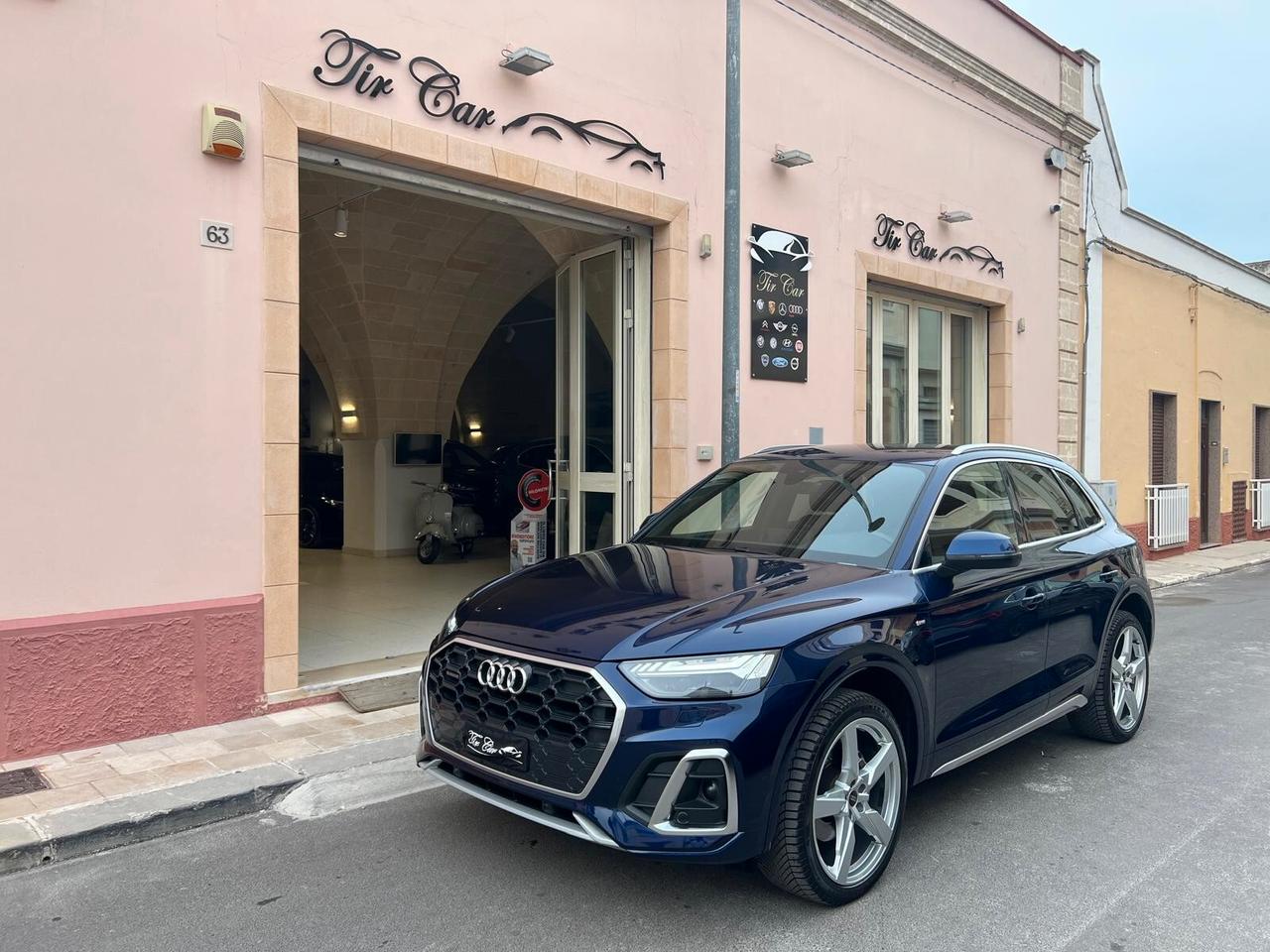 AUDI Q5 2.0 TDI 204CV MHEV S-LINE PLUS QUATTRO PELLE NAVI CAM ANNO 2021