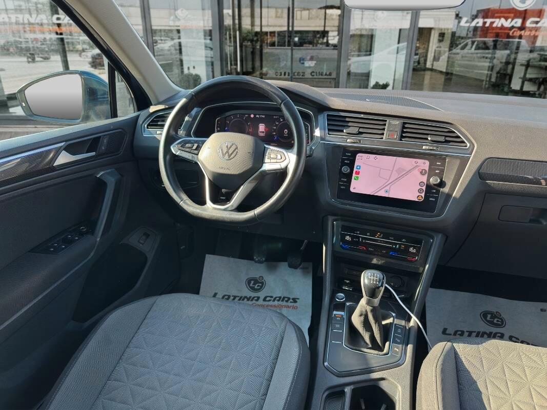 Volkswagen Tiguan 1.5 tsi Life 130cv CON TELECAMERA E CARPLAY
