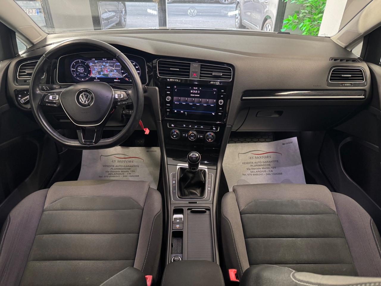 VW GOLF 7.5 1.6 TDI 115 CV R-LINE 88.000KM