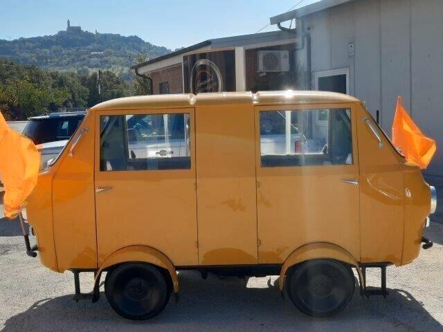 FIAT 500 DRAISINA MOTOCARRELLO NUMERO 24 SU 50 PRODOTTE