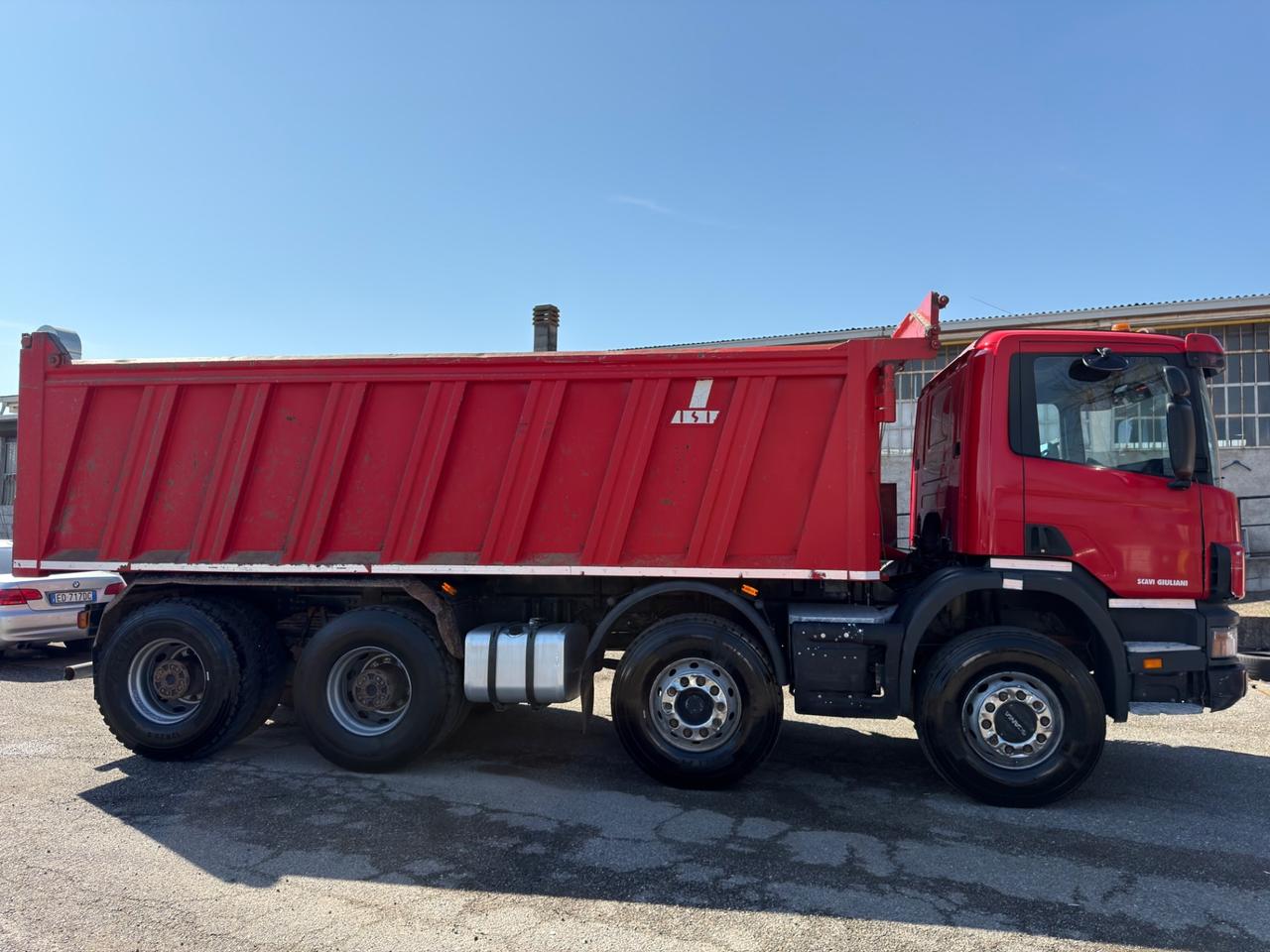 Scania 124c420 8x4