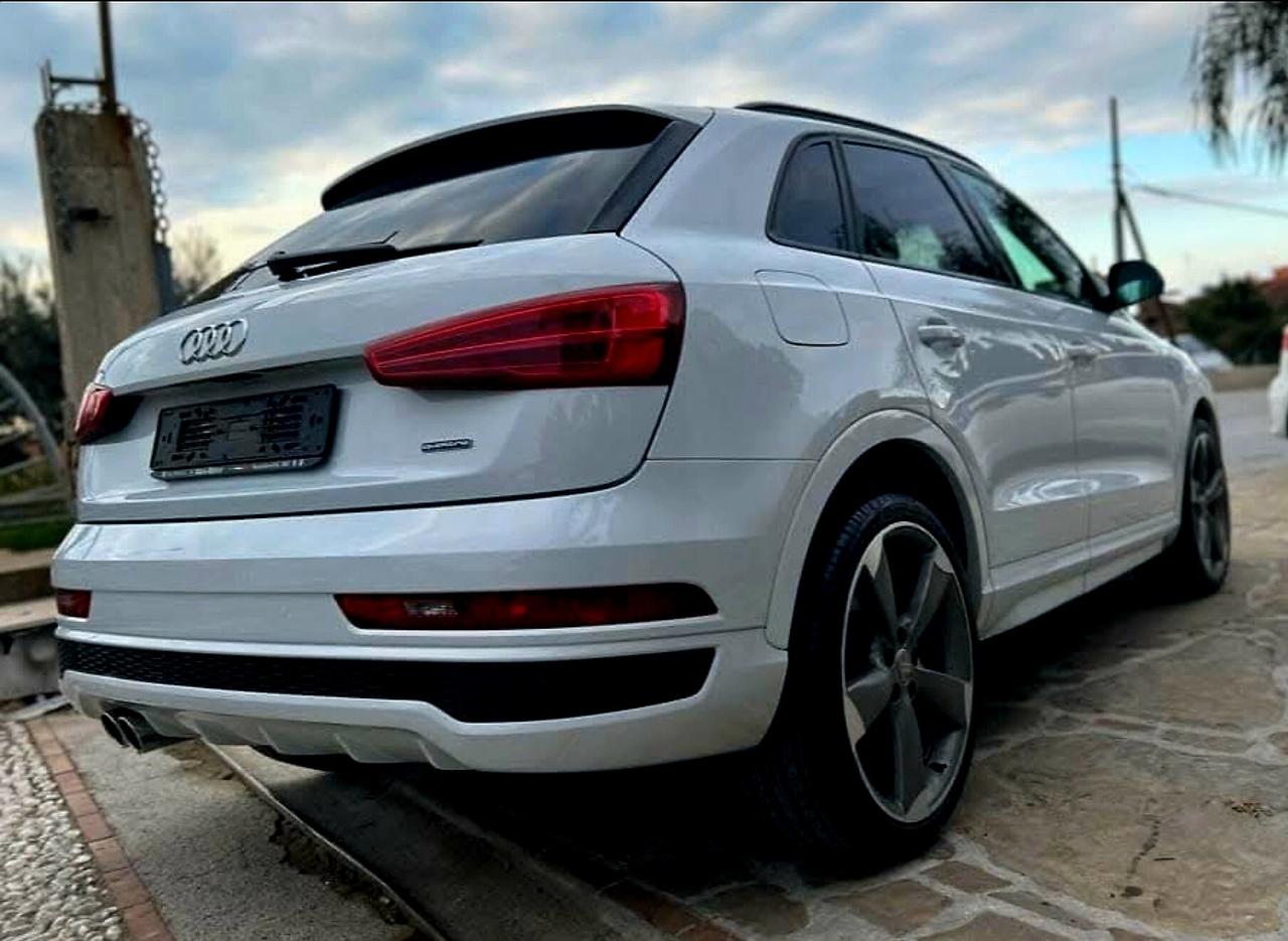 Audi Q3 2.0 TDI 184 CV S tronic quattro edition S Line Led Pelle.Navy Cam Matrix