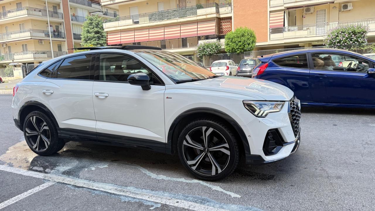 Audi Q3 35 TDI quattro S line edition MATRIX CERCHI 20 PDC TETTO APRIBILE ALCANTARA NAVI KAMERA