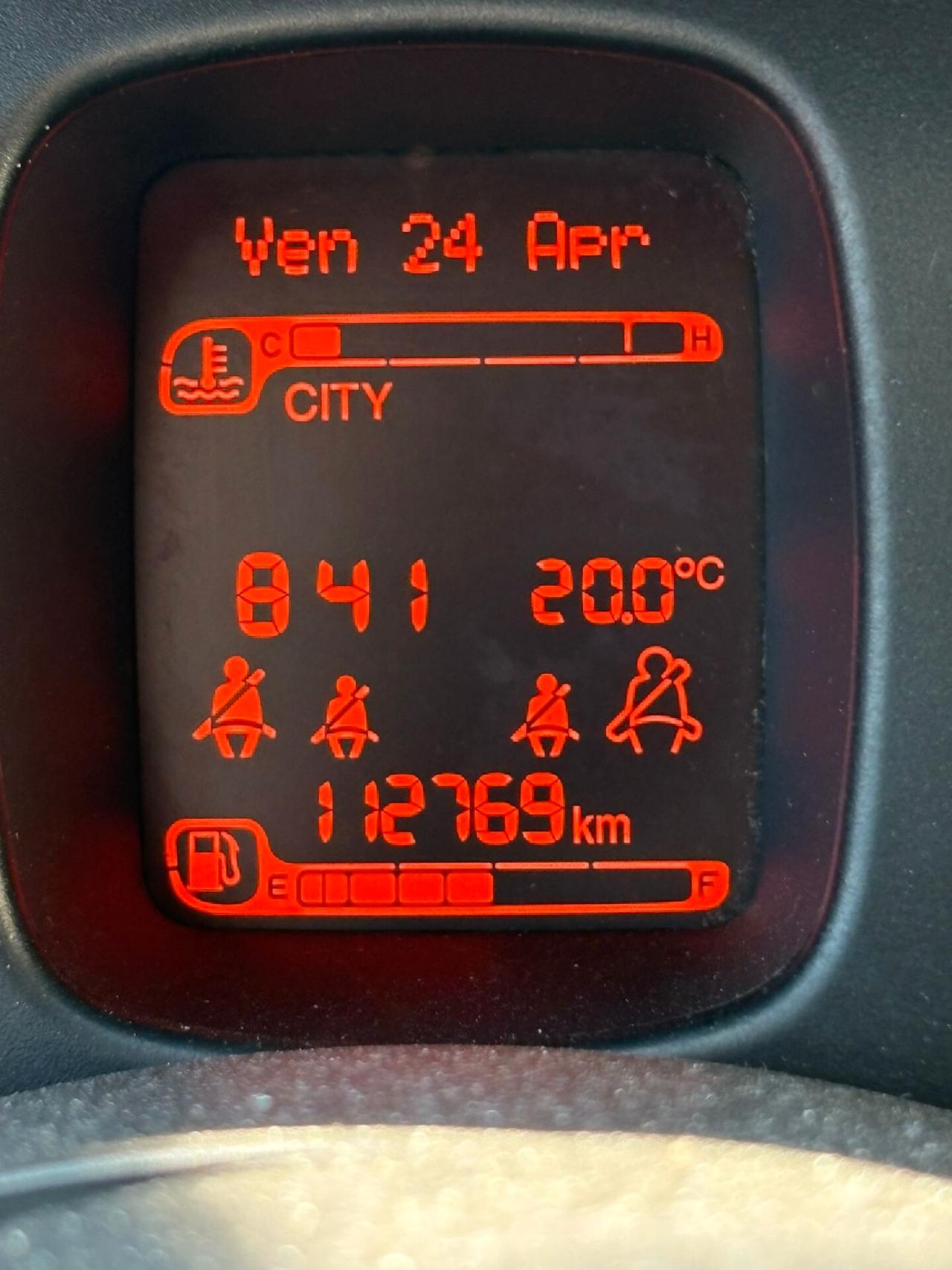 Fiat Panda 1.2 312PXA1A | BENZINA| 169A4000 CC 1242 CV 69 KW 51 BERLINA, 5 P.
