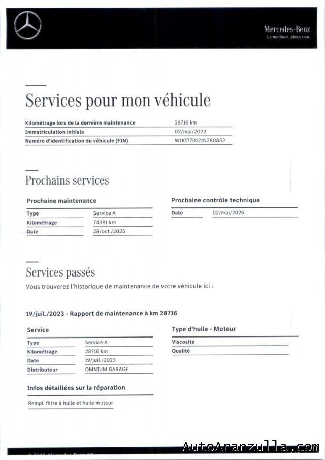 MERCEDES-BENZ A 200 d Automatic Premium AMG Night Edition 150CV Tetto