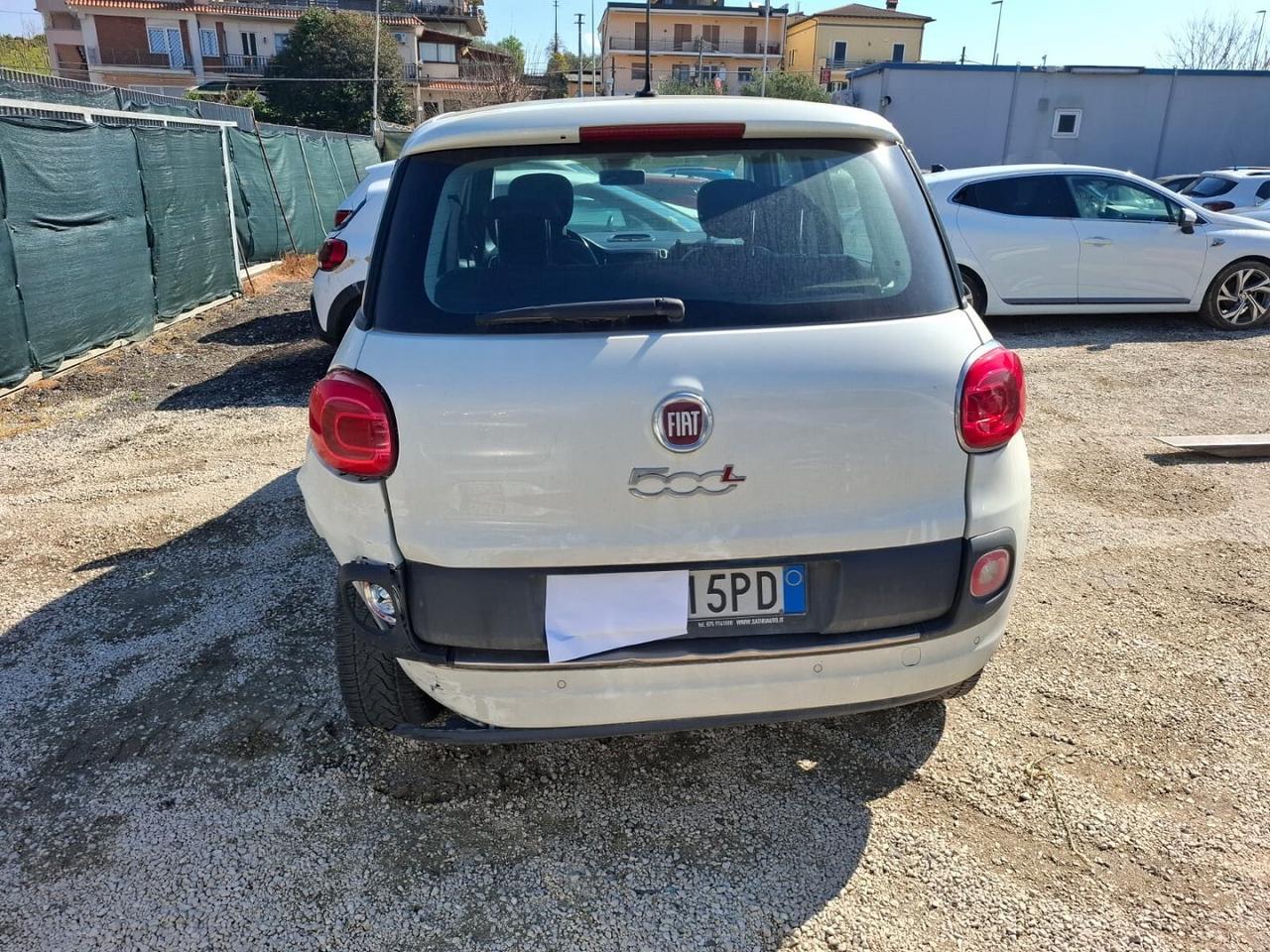 FIAT 500 L 2015 BENZINA METANO SINISTRATA