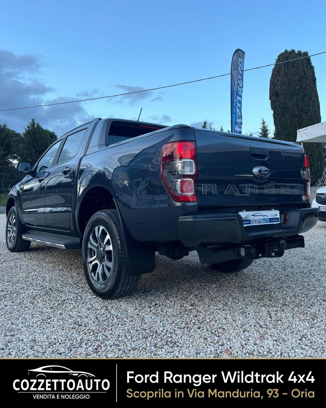 Ford Ranger Wildtrack 4x4 gancio traino