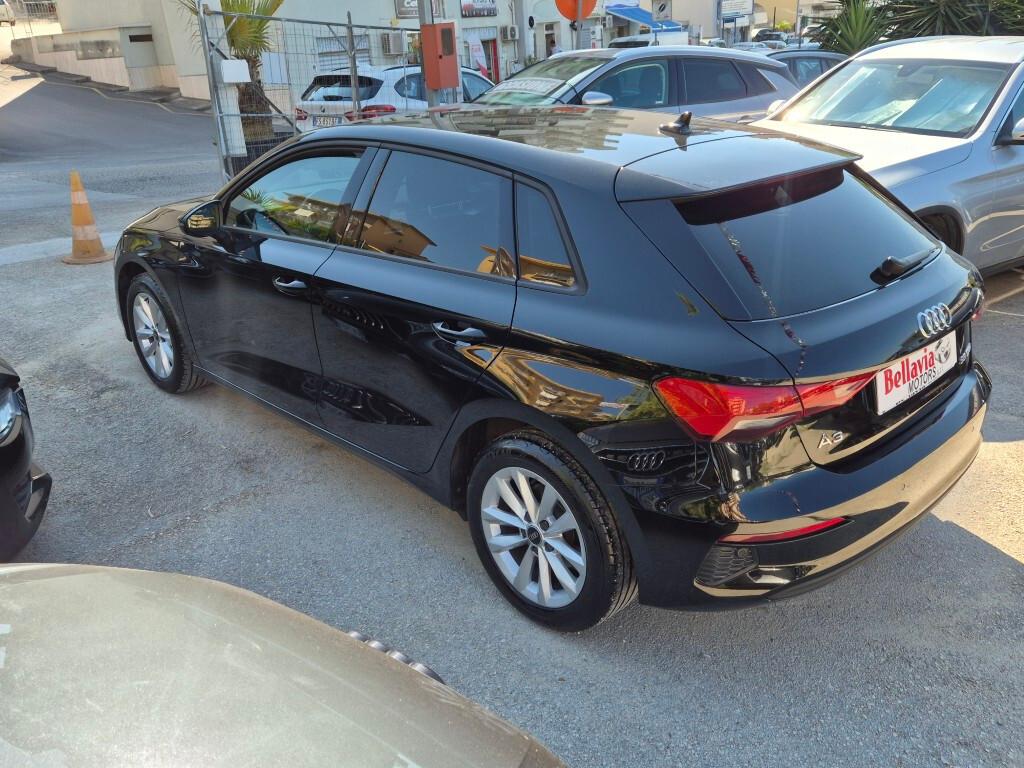 Audi A3 SPORTBACK 35 TFSI 150CV S-tronic