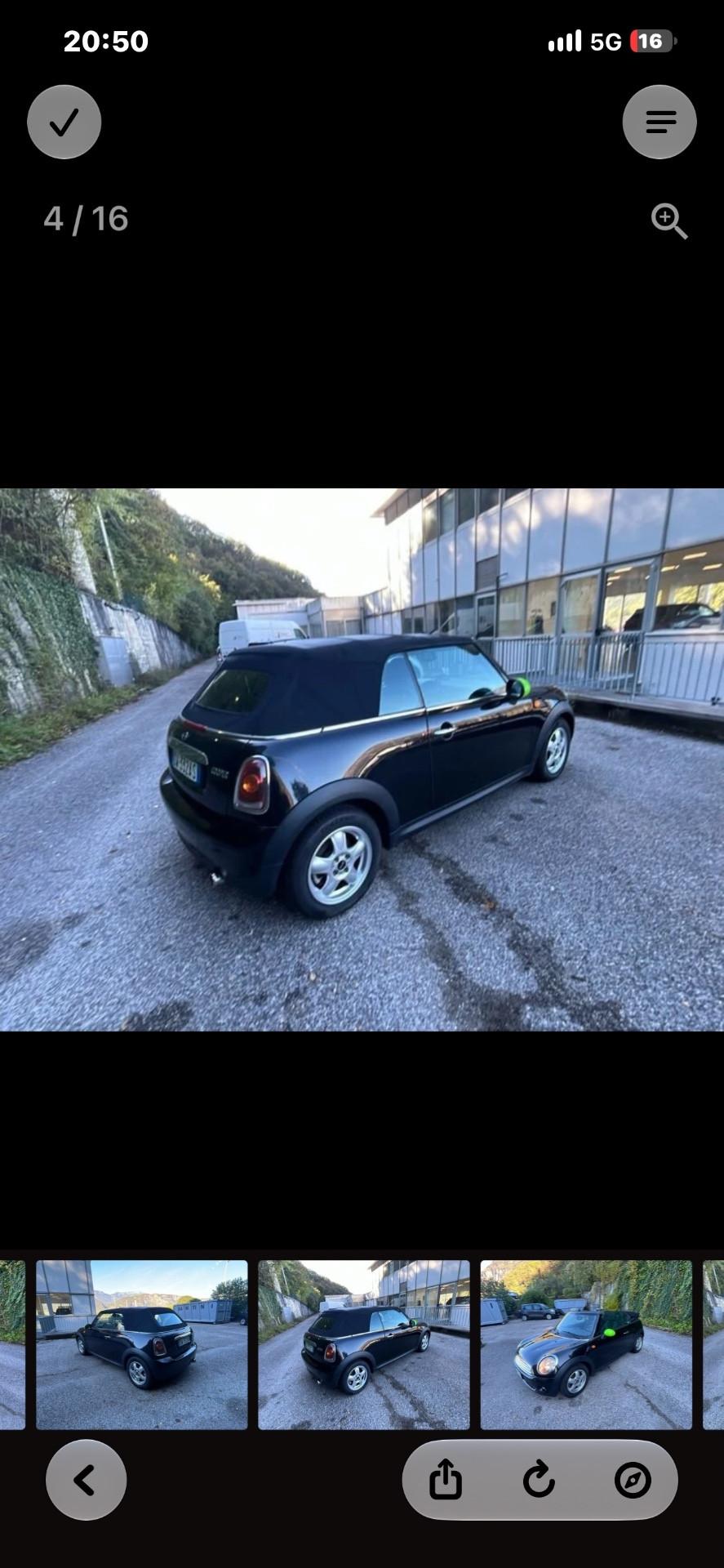 Mini 1.6 16V Cooper Cabrio NEOPATENTATI