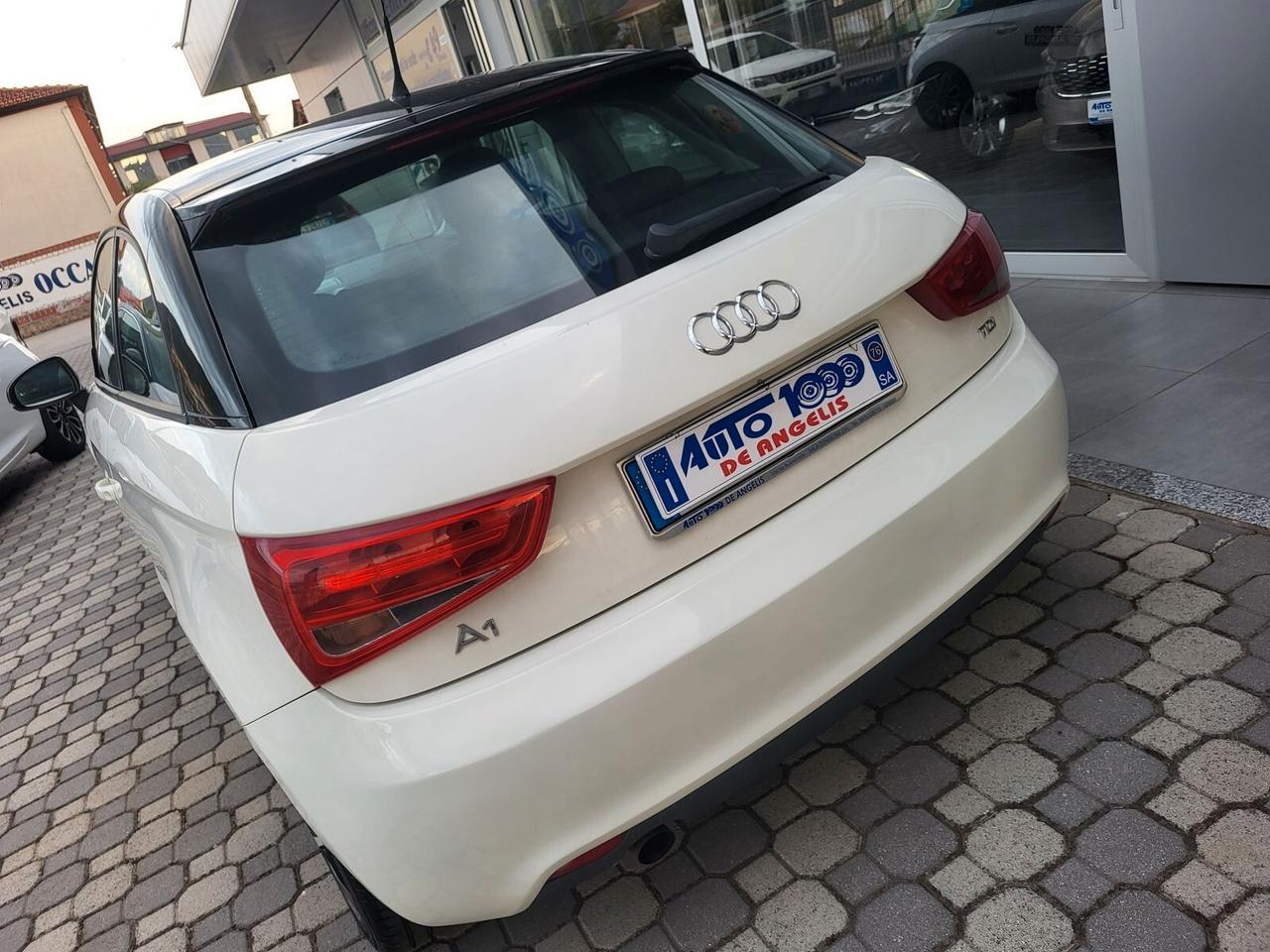 AUDI A1 1.6 TDI 105 CV *** TETTO NERO *** Coupè OK NEO-PATENTATI