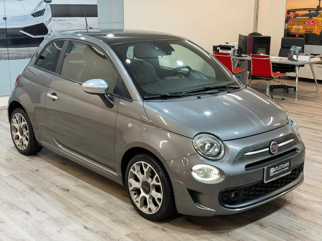 FIAT 500 S SPORT 1.2 69cv ROCKSTAR 110.000km 2019