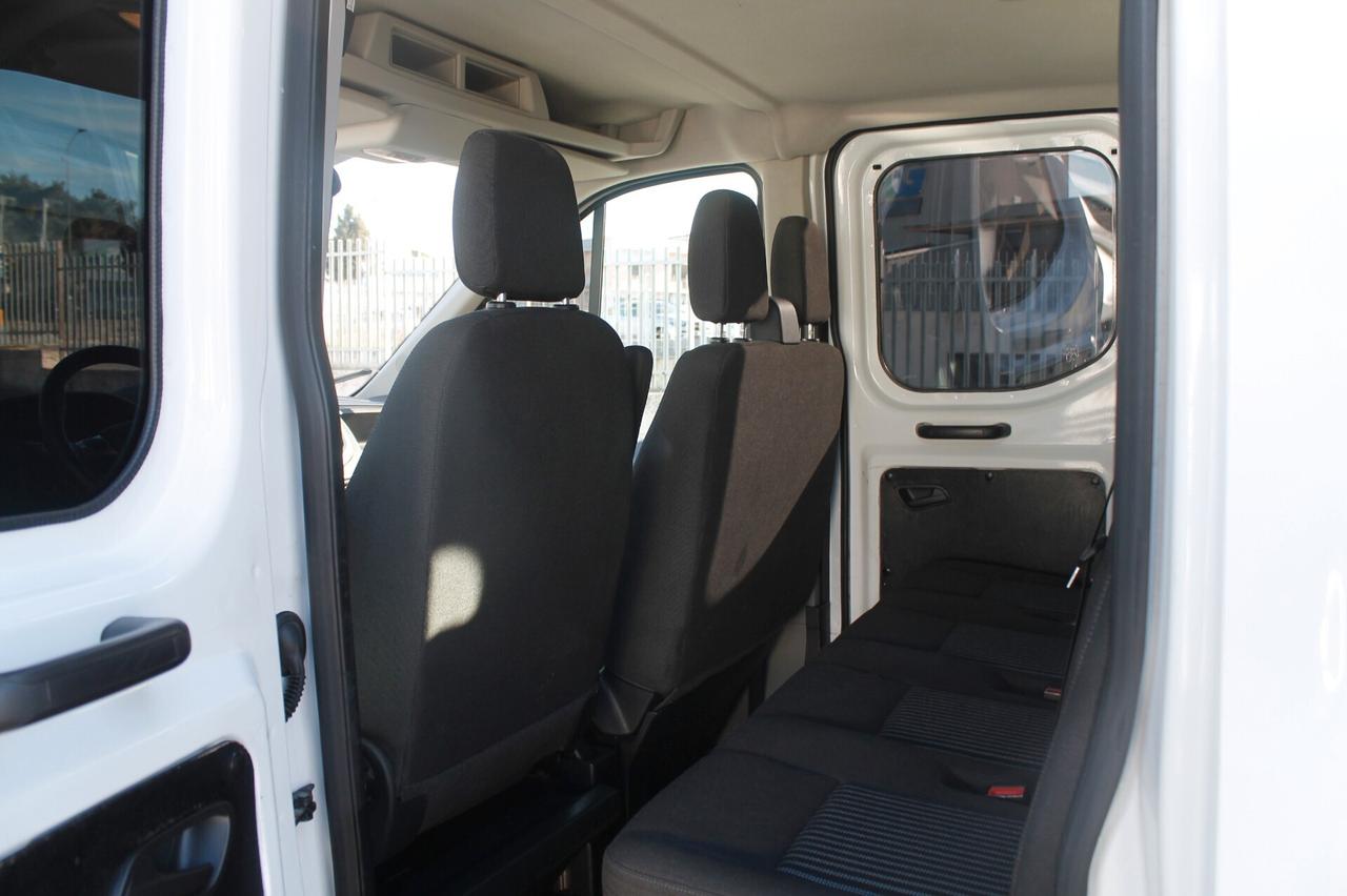 Ford TRANSIT 2.0 TDCI 170CV DOPPIA CABINA CASSONE RIBALTABILE