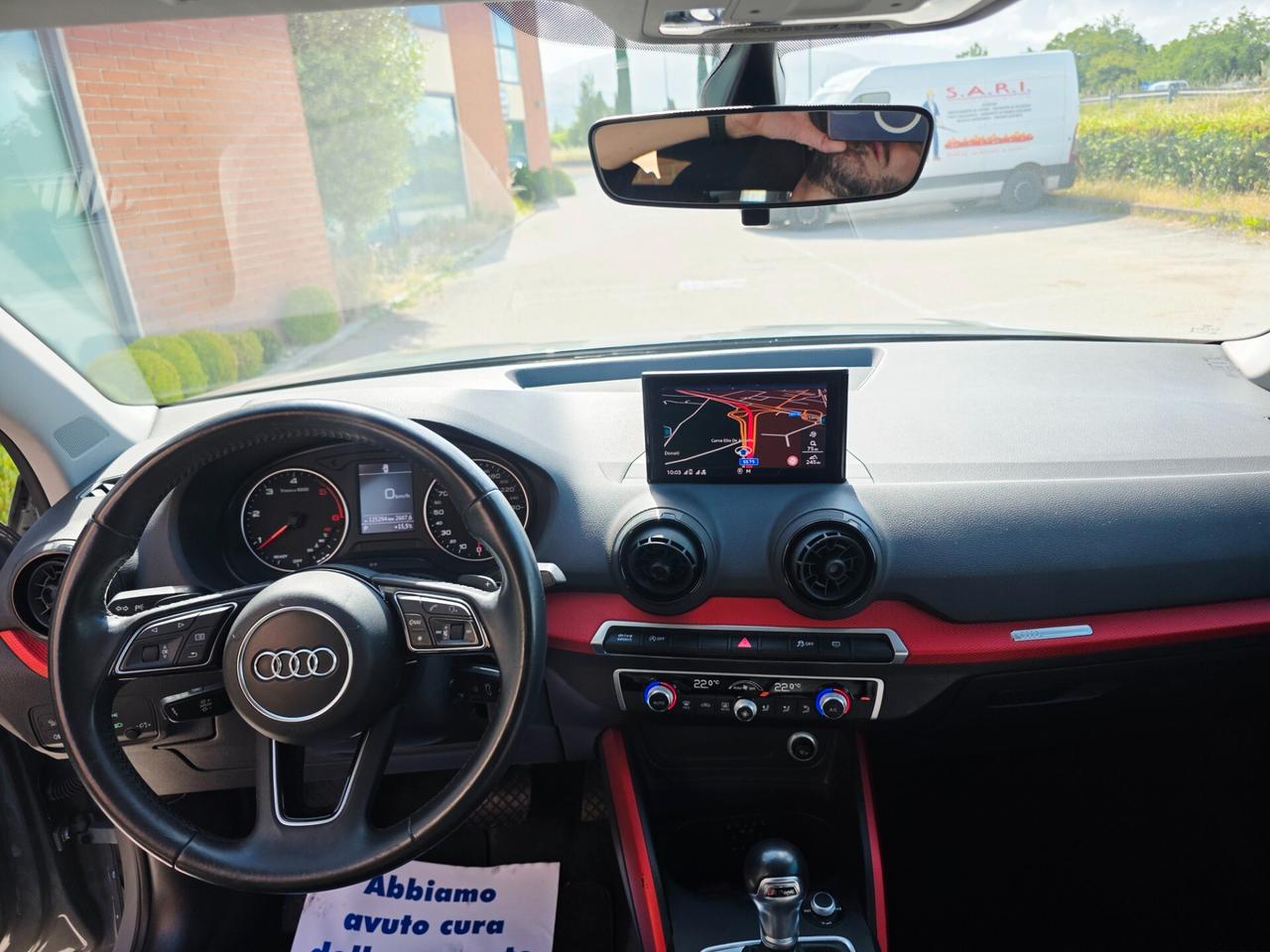Audi Q2 1.6 116 CV automatica UNICAPROPRIETARIA Tagliandi uff